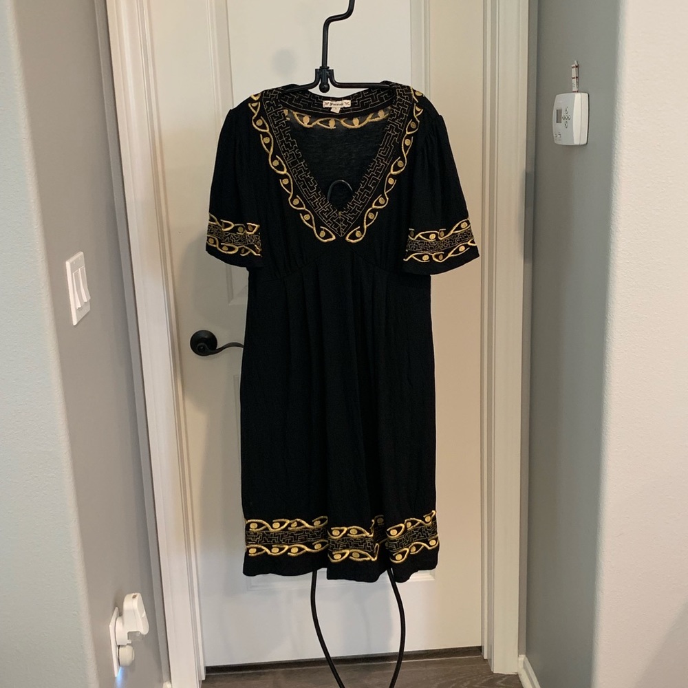 Black and gold detail dress from Forever 21